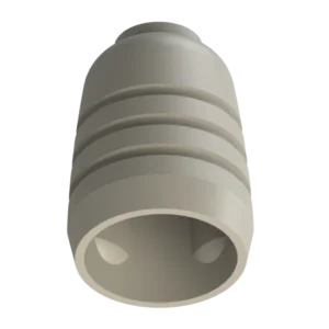 Cilindro Provisório do Munhão Universal diâmetro 3,3 mm e altura 4 mm - Linha Cone Morse - Ti Biotech