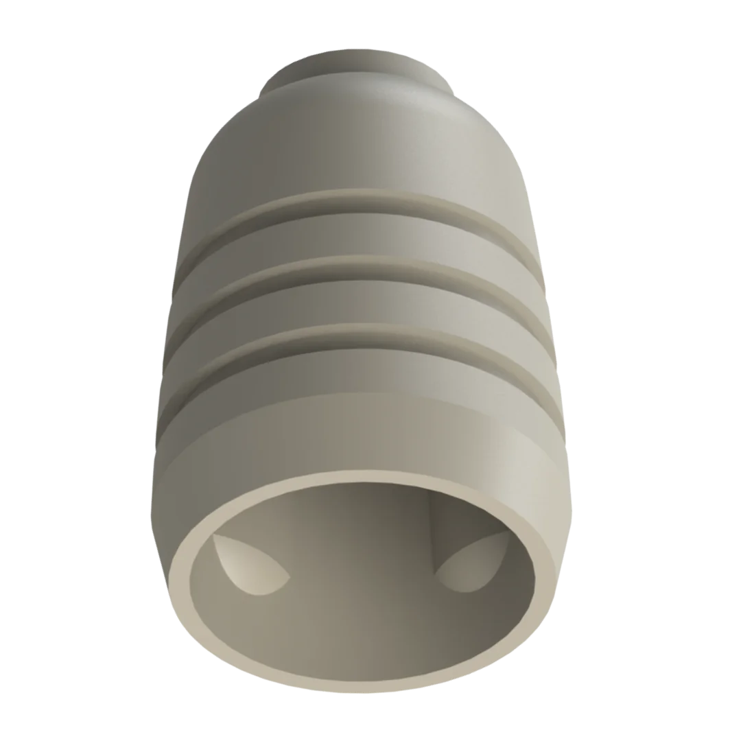 Cilindro Provisório do Munhão Universal diâmetro 3,3 mm e altura 4 mm - Linha Cone Morse - Ti Biotech