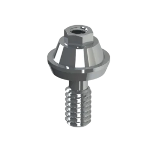 Mini Pilar Hexágono Externo diâmetro 4,1 mm e altura 1 mm - Linha Hexágono Externo - Ti Biotech