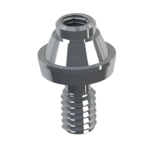 Mini Pilar Hexágono Externo diâmetro 5 mm e altura 1 mm - Linha Hexágono Externo - Ti Biotech