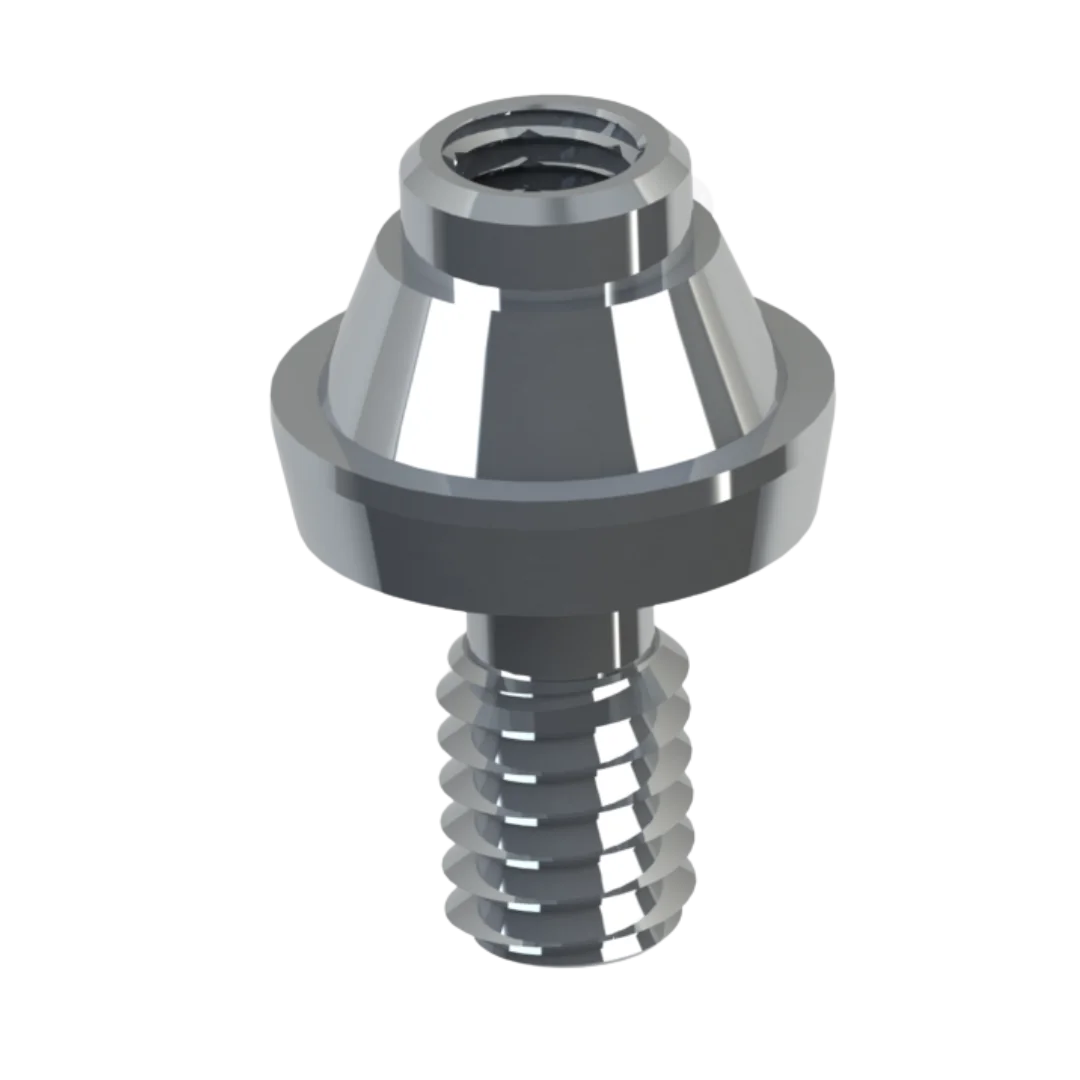 Mini Pilar Hexágono Externo diâmetro 5 mm e altura 1 mm - Linha Hexágono Externo - Ti Biotech