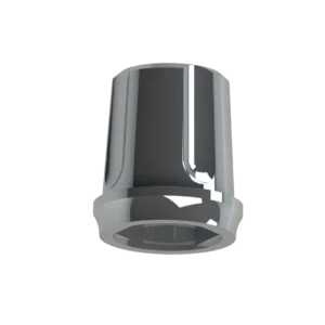 Munhão Hexágono Externo Universal 4 diâmetro 4,5 mm e altura 1 mm - Linha Hexágono Externo - Ti Biotech