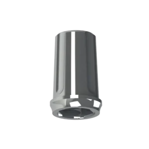 Munhão Hexágono Externo Universal 6 diâmetro 4,5 mm e altura 1 mm - Linha Hexágono Externo - Ti Biotech